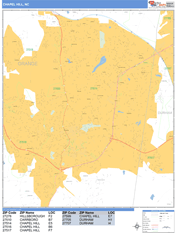 Chapel Hill Digital Map Basic Style